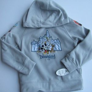 Disneyland Resort Gray Hoodie Jacket Large 10/12